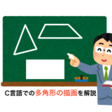 C言語で多角形を描画する