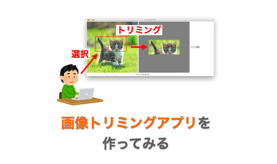 Python 画像のトリミング クロップ 切り取り アプリを作ってみる Gui だえうホームページ