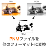 PNMフォーマット相互変換のプログラム紹介ページアイキャッチ