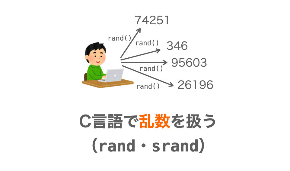 C言語で乱数を扱う方法 Rand関数とsrand関数 だえうホームページ