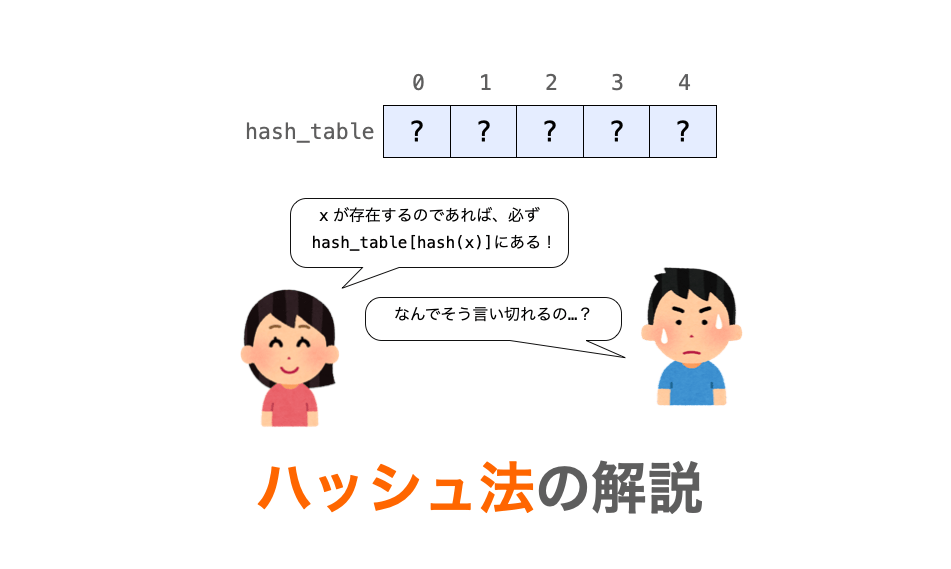 C言語】ハッシュ法（データ探索アルゴリズム）について分かりやすく