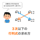 C言語での３次以下の行列式の求め方解説ページアイキャッチ