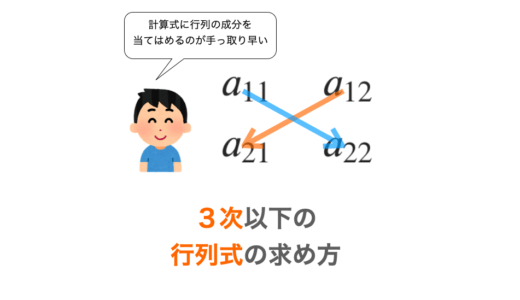 【C言語】３次以下の行列式の求め方