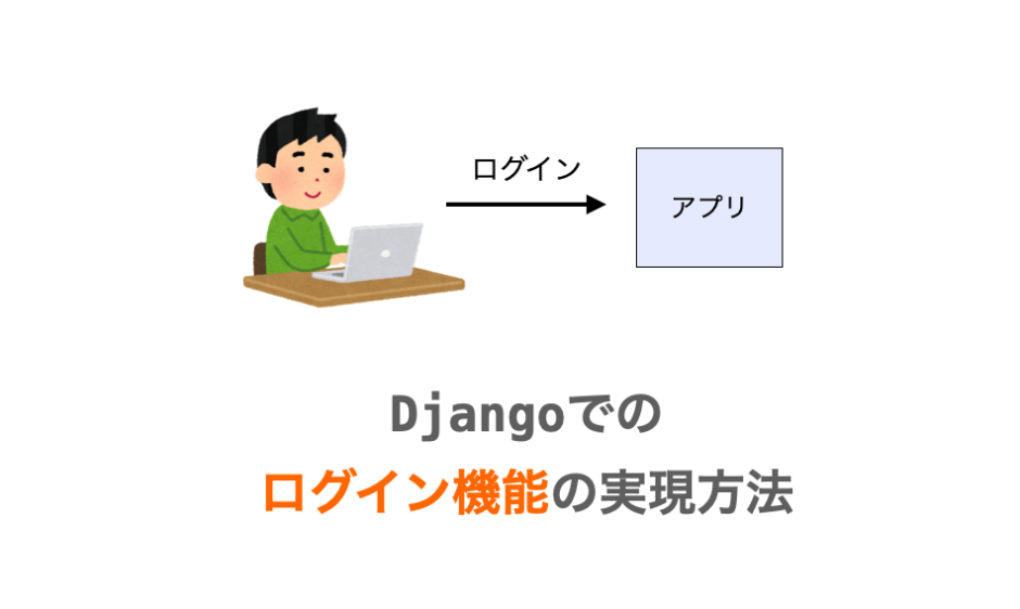 Djangoでのログイン機能の実現方法解説ページアイキャッチ