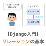 【Django入門７】リレーションの基本