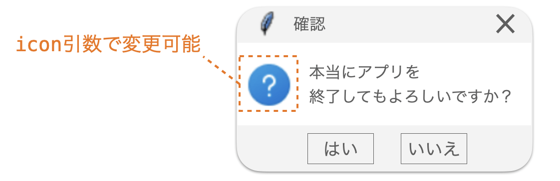 icon引数の説明図