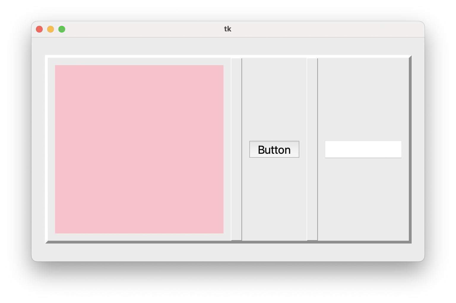 Tkinterの使い方：ペインドウィンドウ（PanedWindow）の使い方 | だえうホームページ