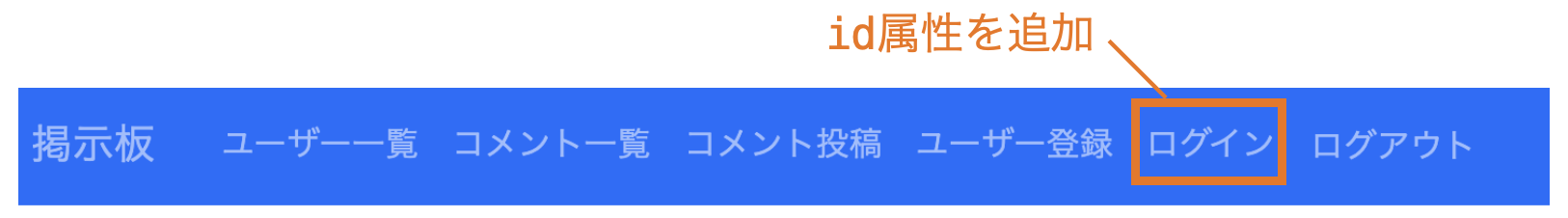 forum/base.htmlへのid属性の追加箇所