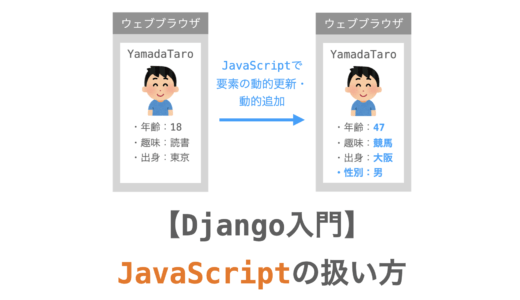 【Django入門２１】JavaScriptの扱い方